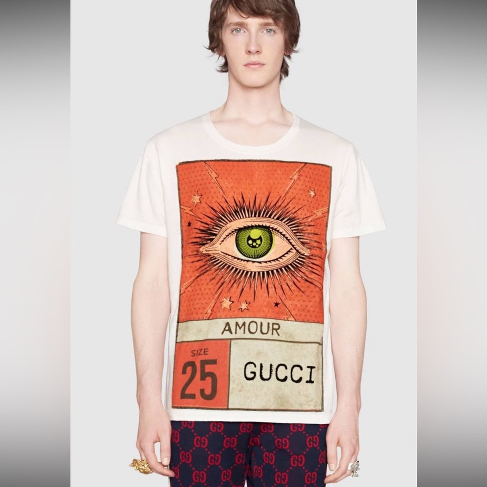 GUCCI Amour Eye T Shirt Small